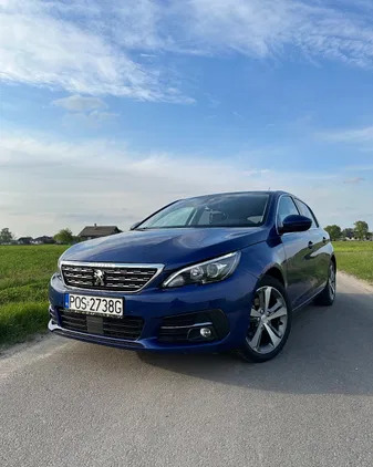 samochody osobowe Peugeot 308 cena 49000 przebieg: 79000, rok produkcji 2019 z Odolanów